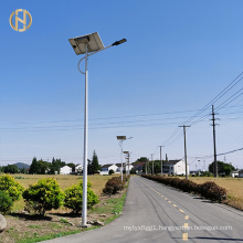 High Quality Hot Dip Galvanized Street Lighting Pole with  100w Led Lamps